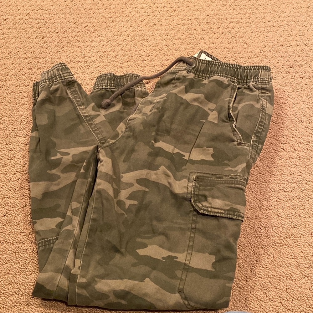 Camo cargo pants